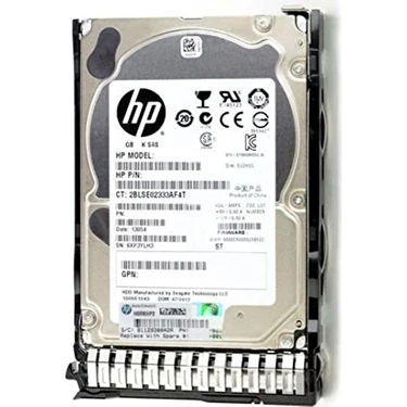 HP 600GB 6Gb/s SAS 10K SFF SC Enterprise 2.5 Disk Fiyatı