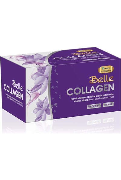 Belle Collagen 30 Saşe 300 gr Yeşil Elma