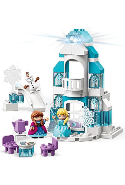 LEGO® DUPLO ǀ Disney Karlar Ülkesi Buz Şatosu 10899 - Prenses Seven Çocuklar İçin Yaratıcı Oyuncak Yapım Seti (59 Parça)