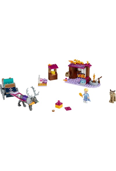LEGO® l Disney Princess™ Karlar Ülkesi 2 Elsa’nın Vagon Macerası 41166 - Prenses Seven Çocuklar İçin Oyuncak Yapım Seti (116 Parça)