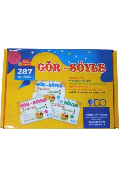 Gör Söyle Aktivite Seti