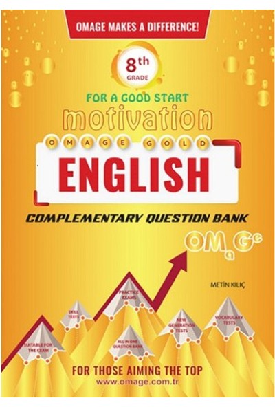 Omage Yayınları 8. Sınıf LGS Gold Englısh Question Bank