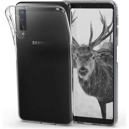 Samsung Galaxy A7 2018 (A750) Ultra Ince Silikon Kılıf Şeffaf fiyatları