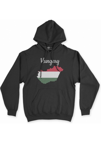 Cix Houston Rockets Logolu Siyah Kapşonlu Sweatshirt Hoodie