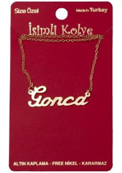 Gonca Isimli Kolye