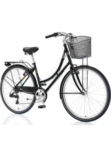 Nobilis 1.0 28 J 49 V Kadın Şehir Bisikleti Siyah-Kahve