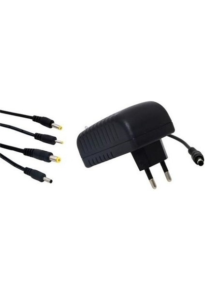 7.5 Volt 1.5 Amper Çok Uçlu Adaptör