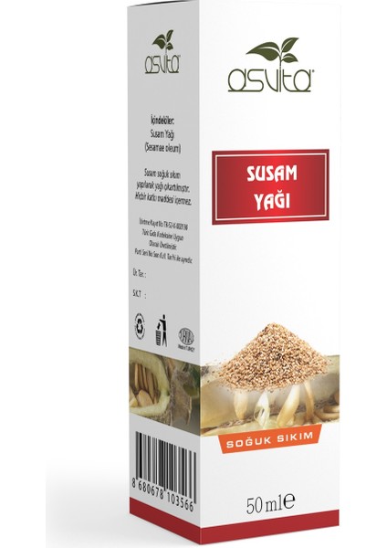 Susam Yağı 50 ml