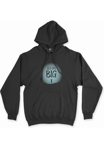 Cix Dream Big Siyah Kapşonlu Sweatshirt Hoodie