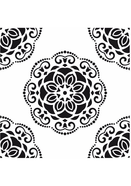 Hd-75 Home Decor Stencil 45 x 45 cm