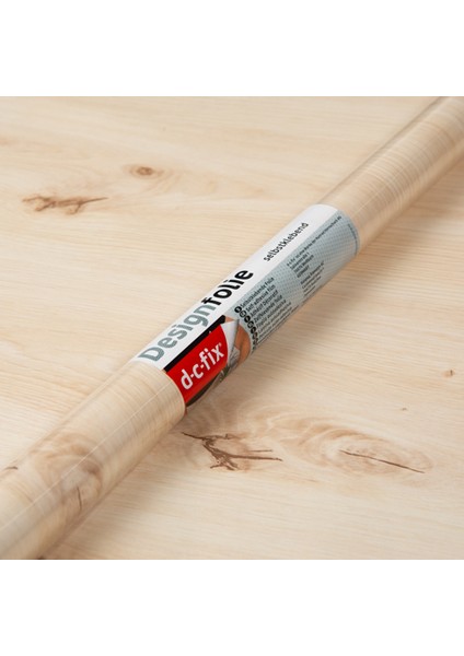 Açık Ahşap Yapışkanlı Folyo 67,5 cm x 1 mt