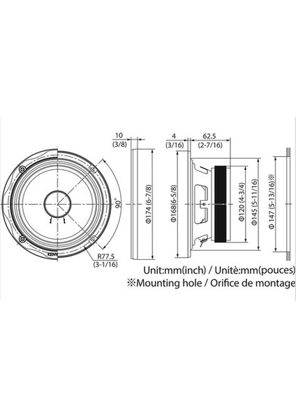 Kfc - Spl65 16Cm Yüksek Performanslı Mıdrange