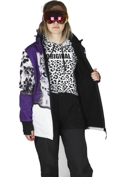 White Tiger Fermuarlı Snowboard ve Kayak Montu