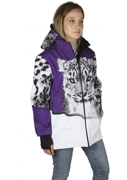 White Tiger Fermuarlı Snowboard ve Kayak Montu