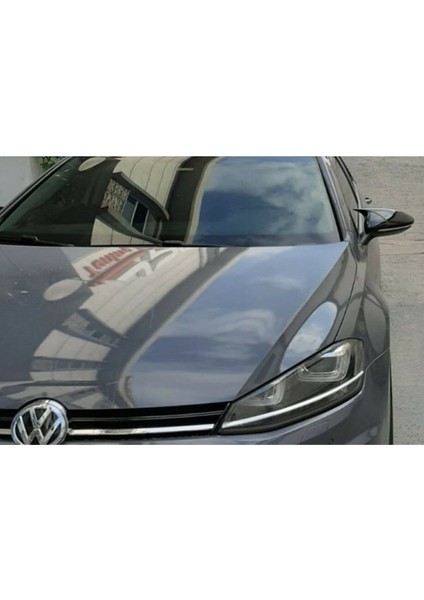 Vw Passat B7 2011 - 2014 Yarasa Ayna Kapağı ( (Piona Black)