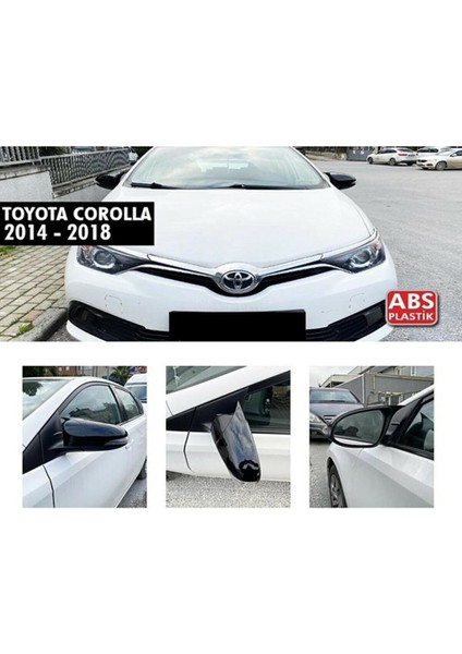Toyota Corolla 2013 - 2018 Yarasa Ayna Kapağı ( (Piona Black) fiyatları