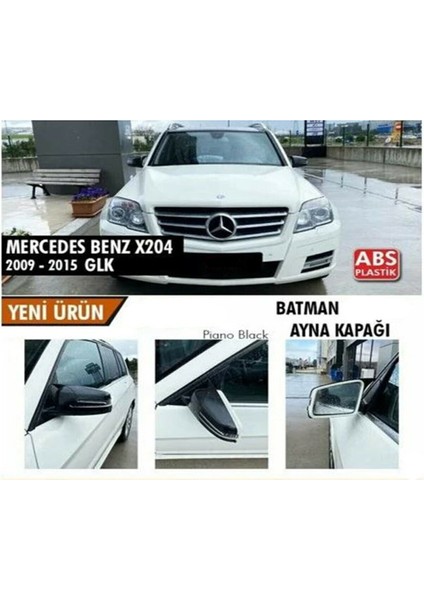 Mercedes X204 Glk Class 2009 - 2015 Yarasa Ayna Kapağı (Piona Black) fiyatları