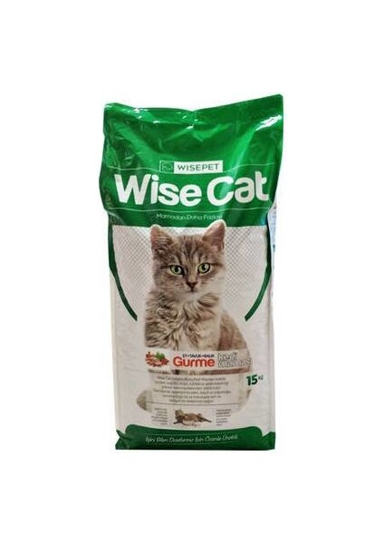 Wisecat Gurme Kedi Maması 15KG