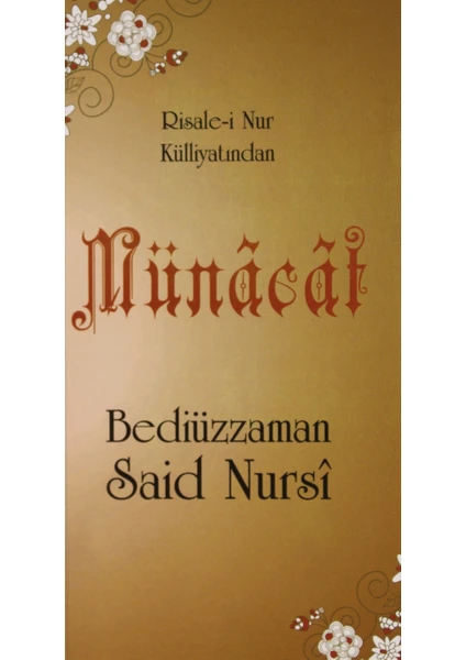 Münacat (Cep Boy, Kod: 0110) - Bediüzzaman Said Nursi