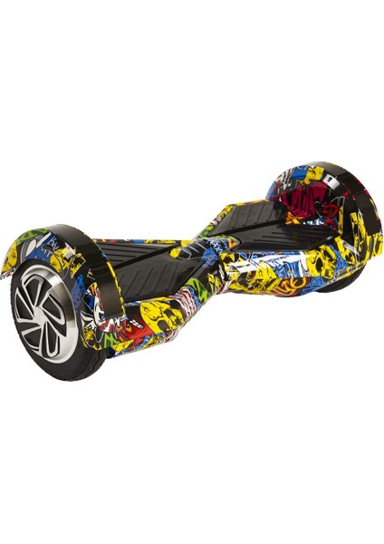 Elektrikli Kaykay Hoverboard 8.5 Inch Ledli Uzay Kasa Bluetoothlu Desenli Çantalı