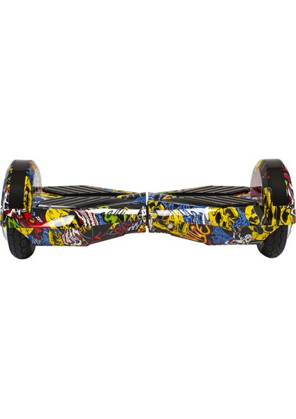 Elektrikli Kaykay Hoverboard 8.5 Inch Ledli Uzay Kasa Bluetoothlu Desenli Çantalı