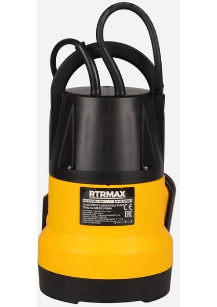 RTM813 Temiz Su Dalgıç Pompası 400W 7300L/S