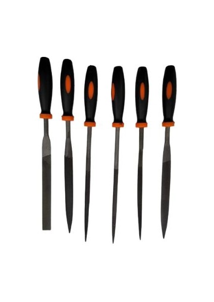 1278 Mini Eğe Seti Takımı 6 Parça Uzunluk 180MM