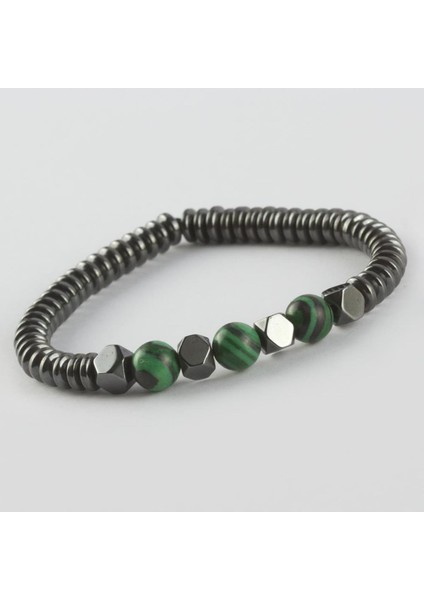 Hematit - Mat Onix Doğaltaş Bileklik