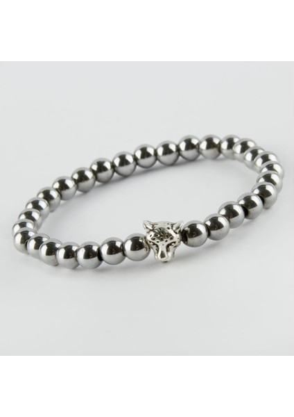 6 mm Hematit Doğaltaşlı Bileklik