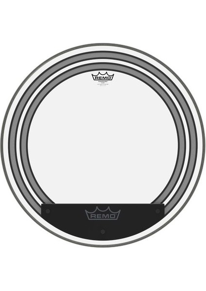 Remo PW-1322-00- Powersonic® Şeffaf 22" Bas Davul Derisi