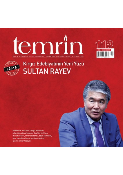 Temrin Aylık Düşünce ve Edebiyat Dergisi Sayı: 112 Şubat 2021