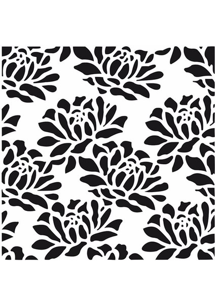 Hd-78 Home Decor Stencil 45 x 45 cm