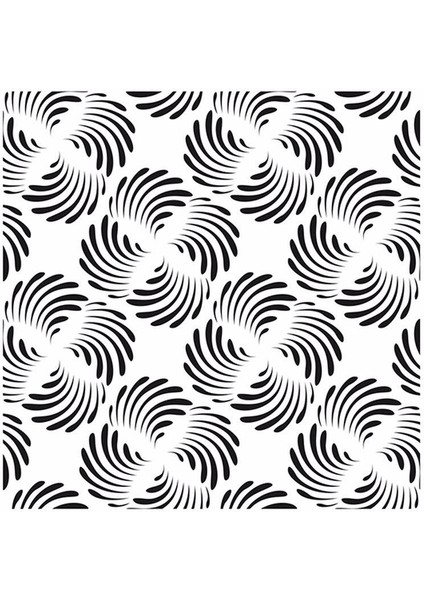 Hd-83 Home Decor Stencil 45 x 45 cm
