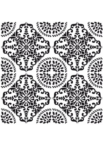 Hd-84 Home Decor Stencil 45 x 45 cm