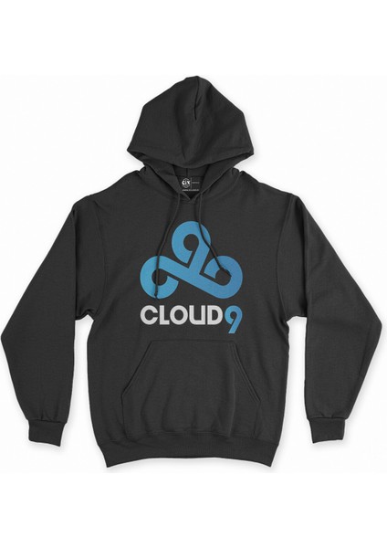 Cix Cloud 9 Siyah Kapşonlu Sweatshirt Hoodie