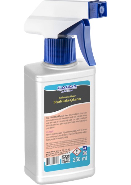 Marine Black Streak Remover / Spray (K. Hazır Siyah Leke Çıkarıcı) 250 ml fiyatları