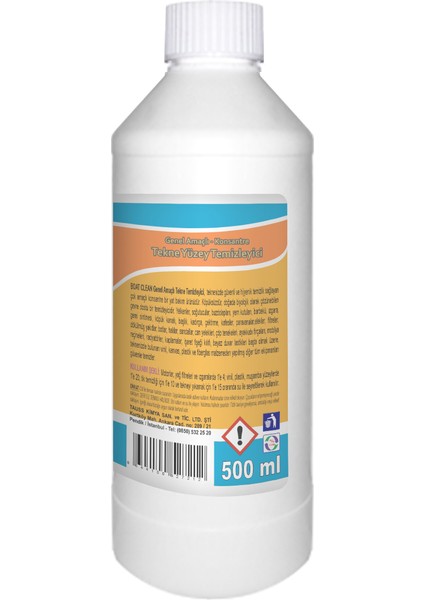 Marine Boatclean / Ultra (Genel Amaçlı Konsantre Yüzey Temizleyici) 500 ml