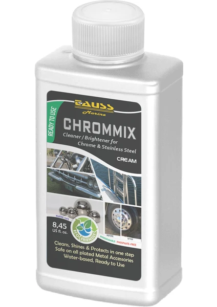 Marine Chrommıx/ Cream (K. Hazır Krom Yüzey Temizleyici & Parlatıcı) 250 ml