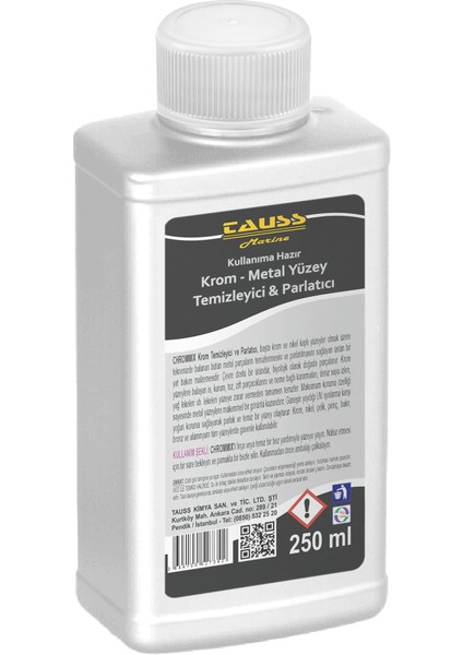 Marine Chrommıx/ Cream (K. Hazır Krom Yüzey Temizleyici & Parlatıcı) 250 ml