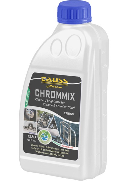 Marine Chrommıx/ Cream (K. Hazır Krom Yüzey Temizleyici & Parlatıcı) 1 Lt