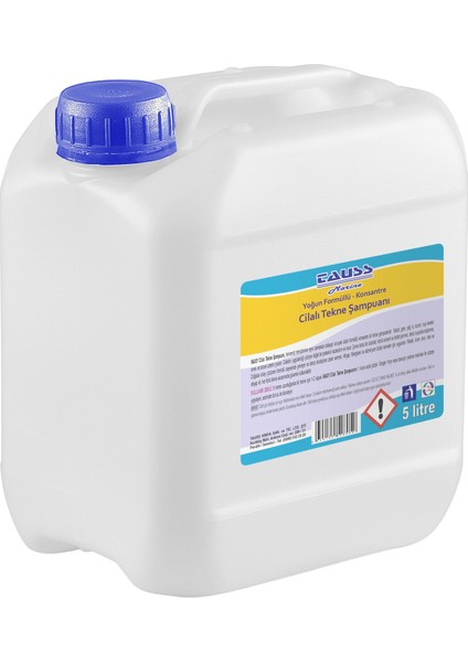 Marine Waxy / Ultra (Konsantre Cilalı Tekne Şampuanı) 5 Lt