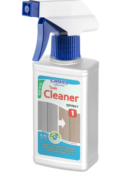 Marine Teak Cleaner / Ready (K. Hazır Tik Temizleyici) 250 ml