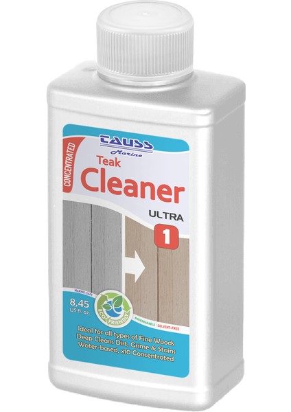 Marine Teak Cleaner / Ultra (Konsantre Tik Temizleyici) 250 ml