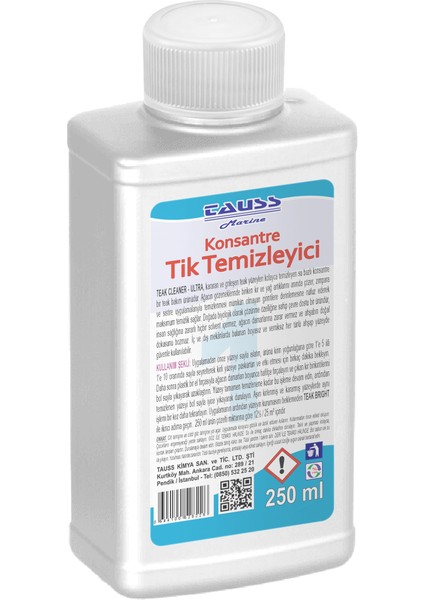 Marine Teak Cleaner / Ultra (Konsantre Tik Temizleyici) 250 ml fiyatları
