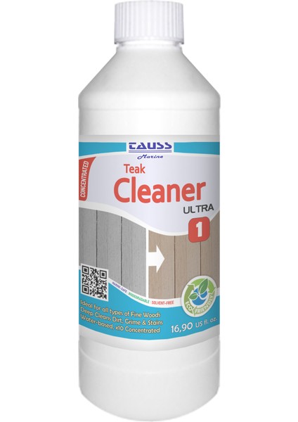 Marine Teak Cleaner / Ultra (Konsantre Tik Temizleyici) 500 ml