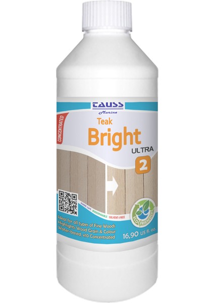 Marine Teak Brıght / Ultra (Konsantre Tik Parlatıcı) 500 ml
