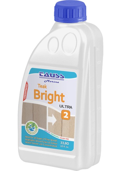 Marine Teak Brıght / Ultra (Konsantre Tik Parlatıcı) 1 Lt