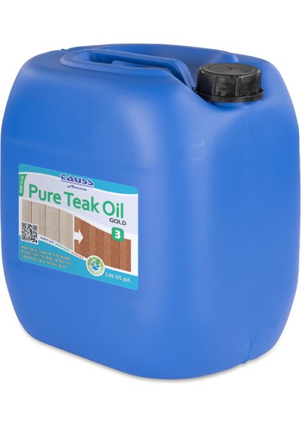 Marine Teak Oıl / Gold (Solventsiz Natürel Tik Yağı) 15 Lt
