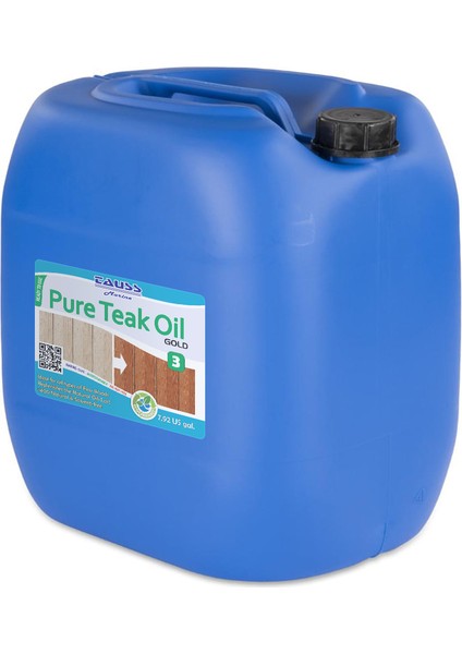 Marine Teak Oıl / Gold (Solventsiz Natürel Tik Yağı) 30 Lt