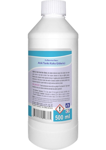 Marine AQUA-333 / Instant (K. Hazır Atık Tankı Koku Giderici) 500 ml